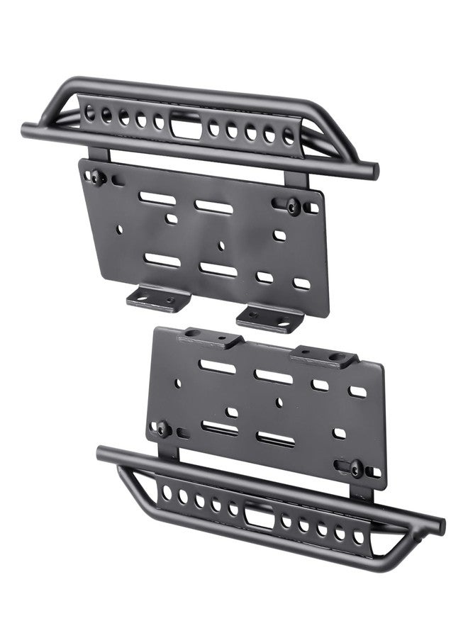 FriHobby 1/10 RC Crawler Rock Sliders Left Right Metal RC Pedals Side Board Steps Plate Running Boards Foot-Plate for 1/10 Axial SCX10 SCX10 II 90046 Redcat Gen 7 Body Shell Accessories - Image 4
